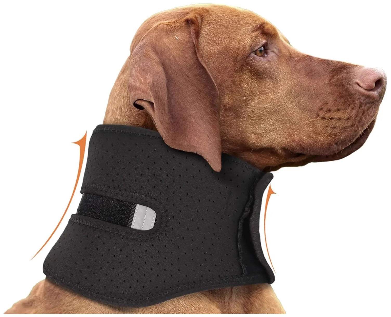 Dog Neck Support Collar - Soft Recovery Collar Alternative to Plastic Cones