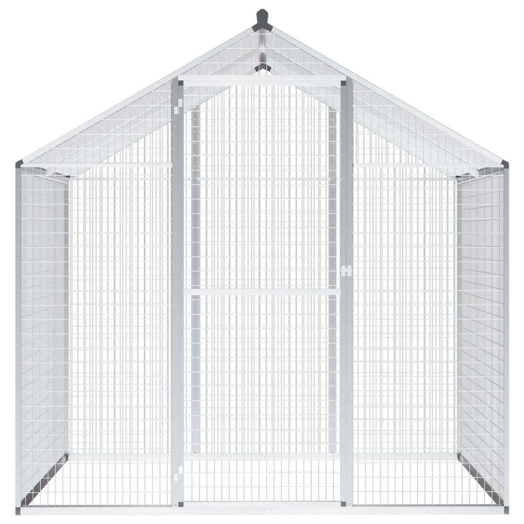 NNEVL Outdoor Aviary Aluminium 178x122x194 cm