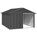 NNEVL Dog House Anthracite 116.5x153x81.5 cm Galvanised Steel