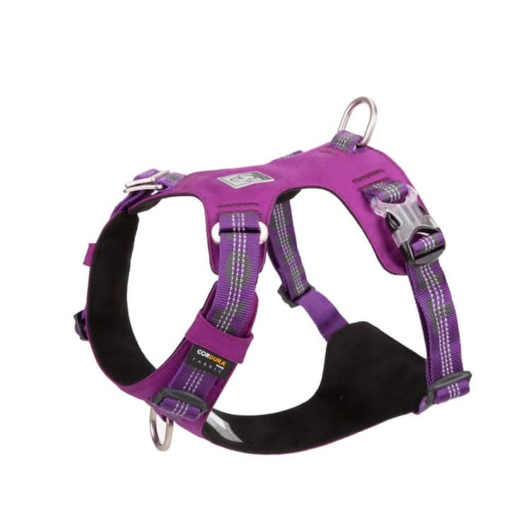 True Love Lightweight Reflective Harness - Purple, XL