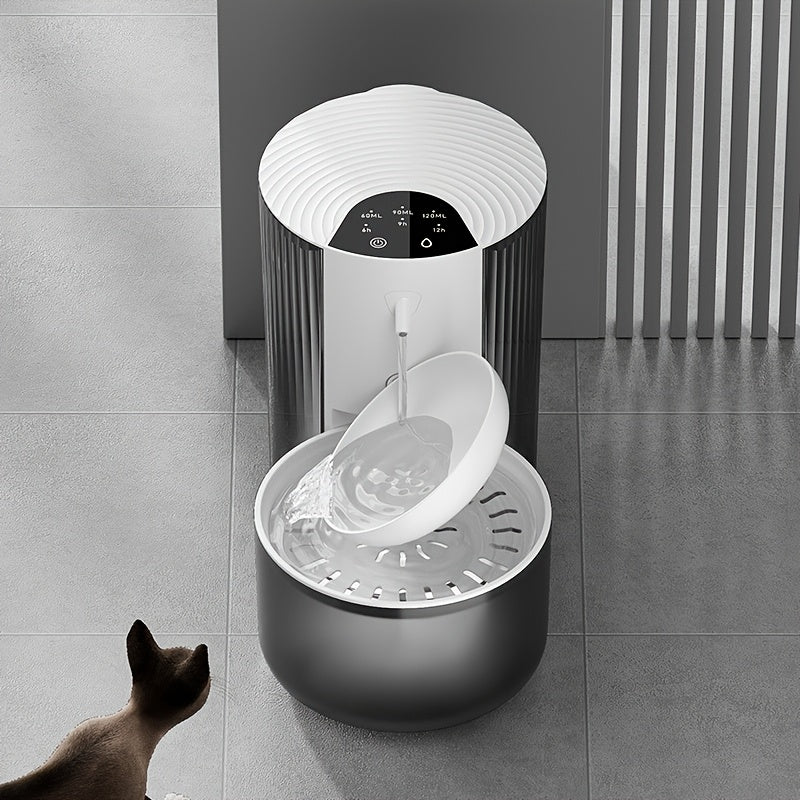 Smart Cat Water Fountain with 3L, USB & Battery